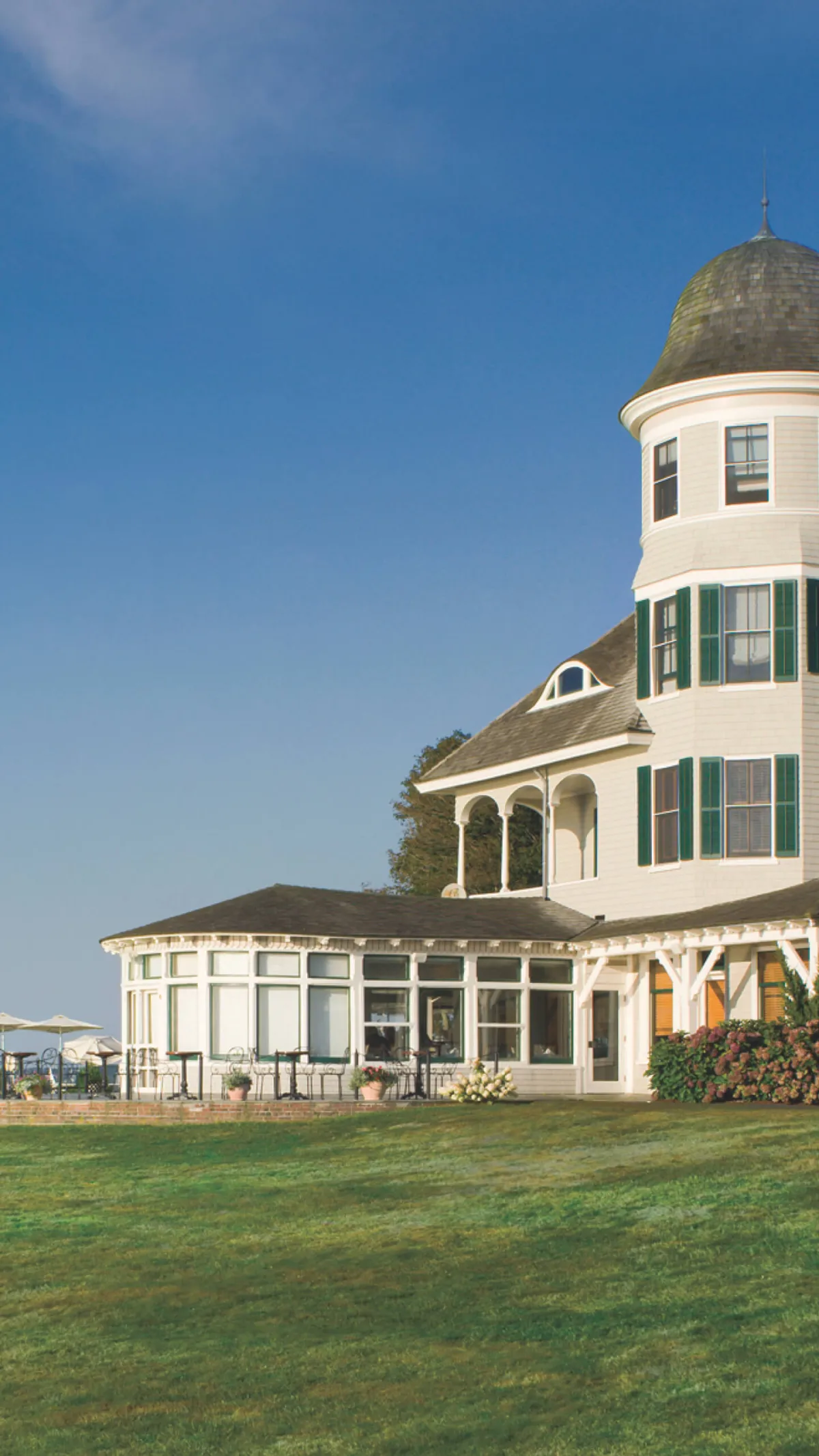 Classic New England property on the ocean