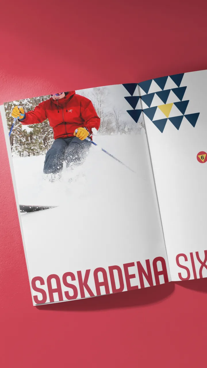 Saskadena Six print ad