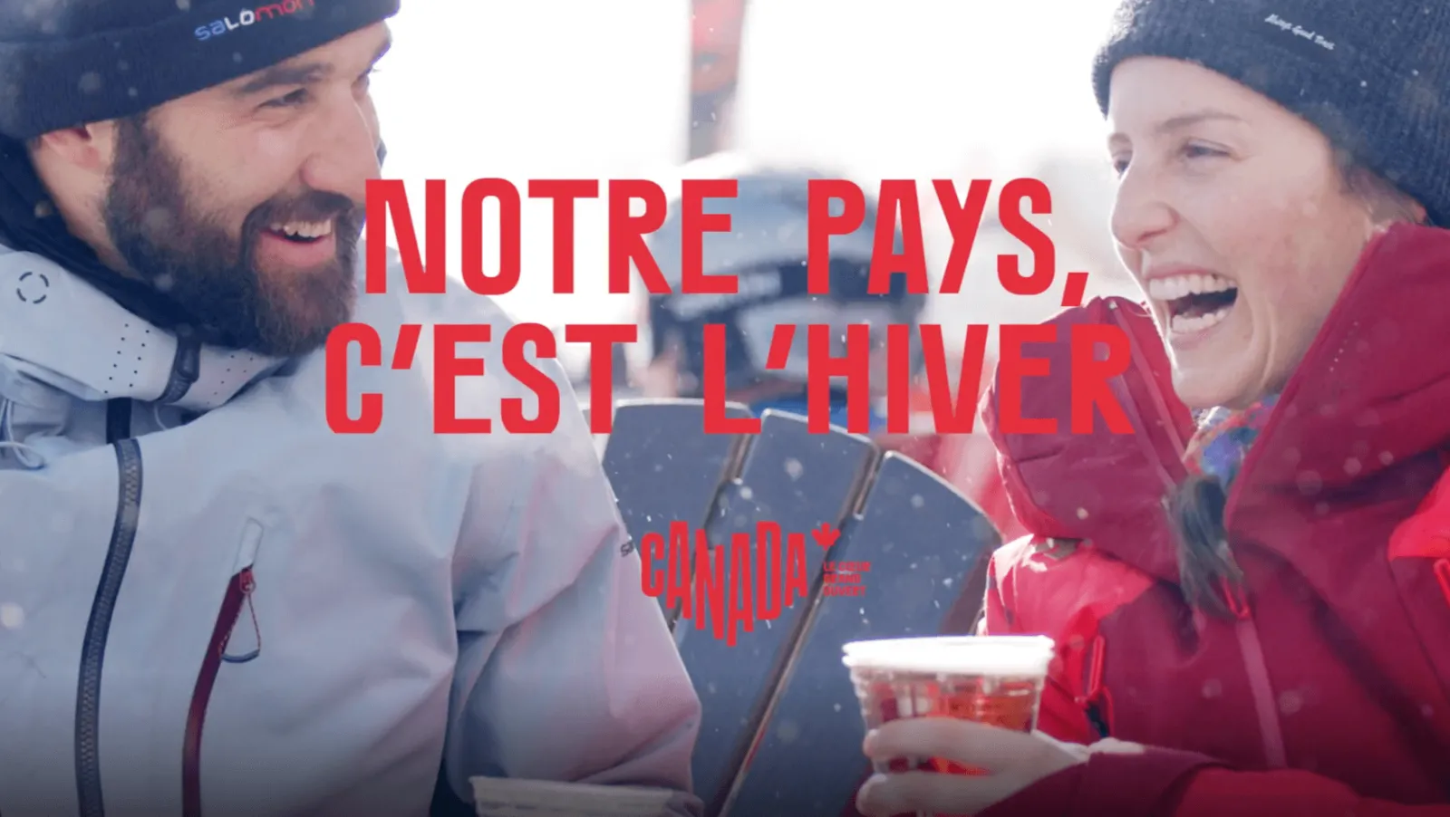 Destination Canada Video Poster Frame with Our Winter is Deeper