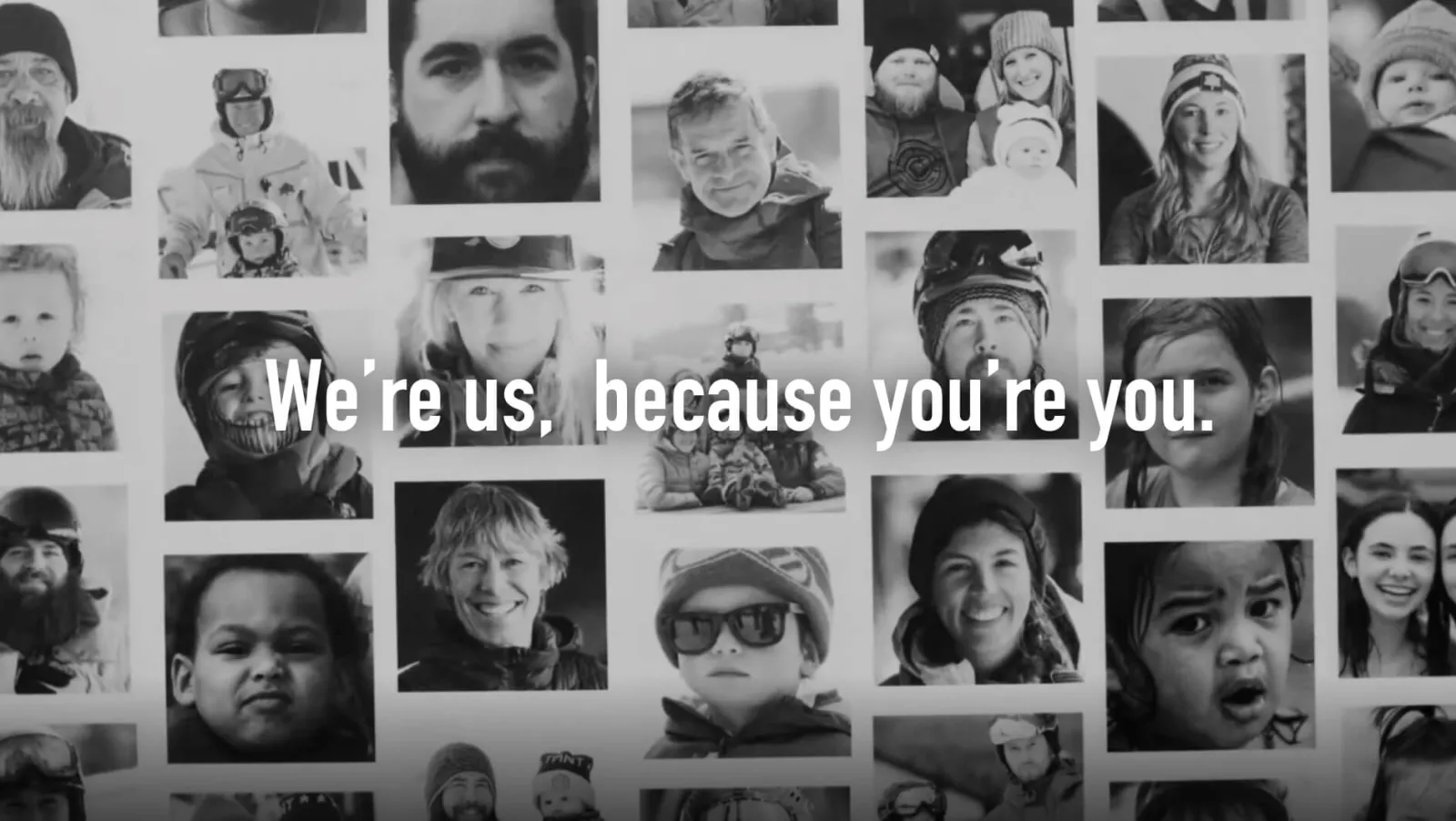 We're us, because you're you video