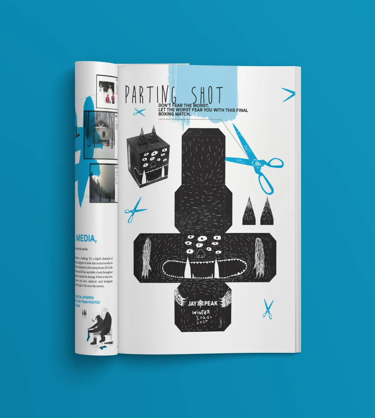 A magazine page