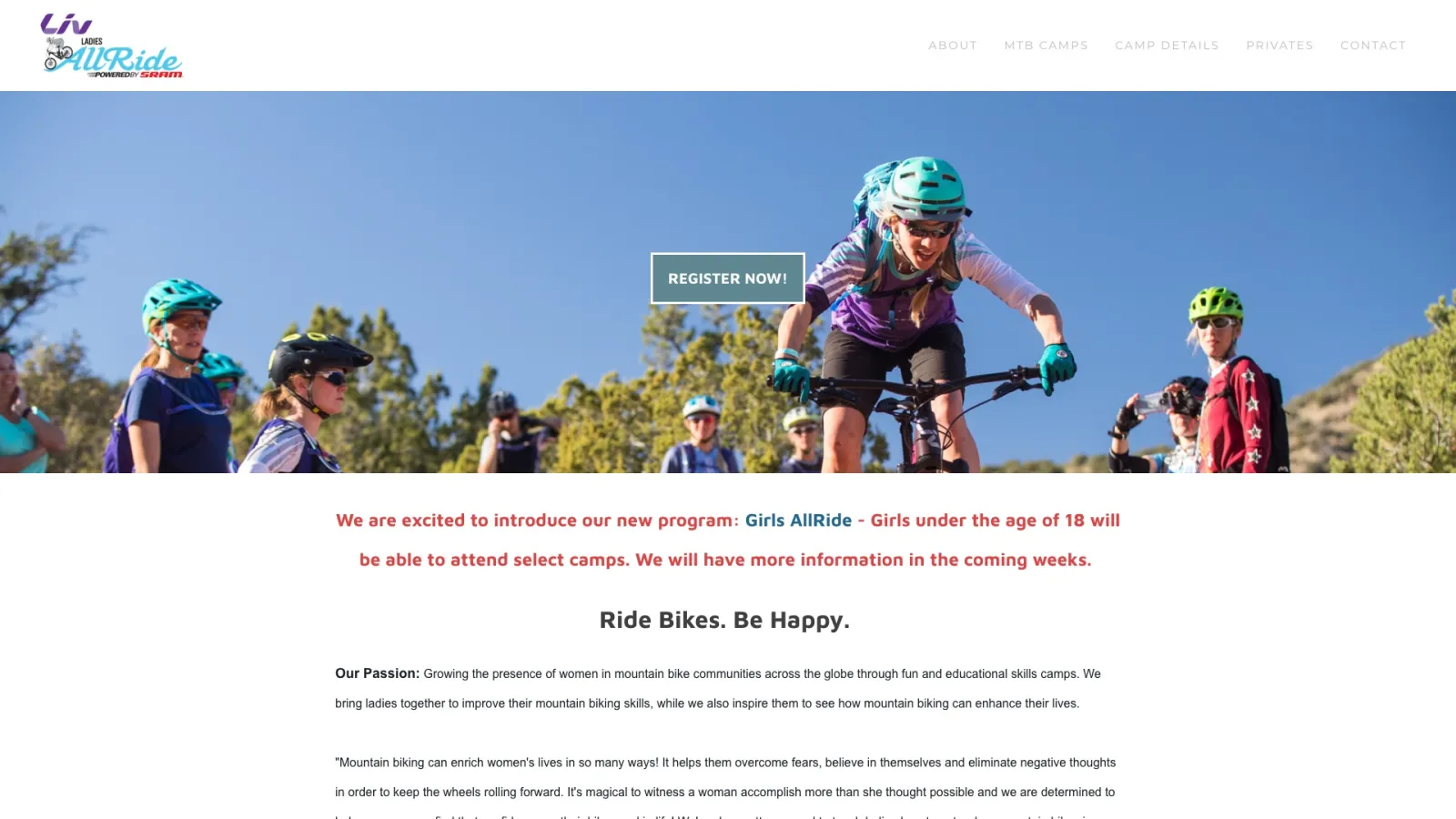 Liv women's MTB clinics