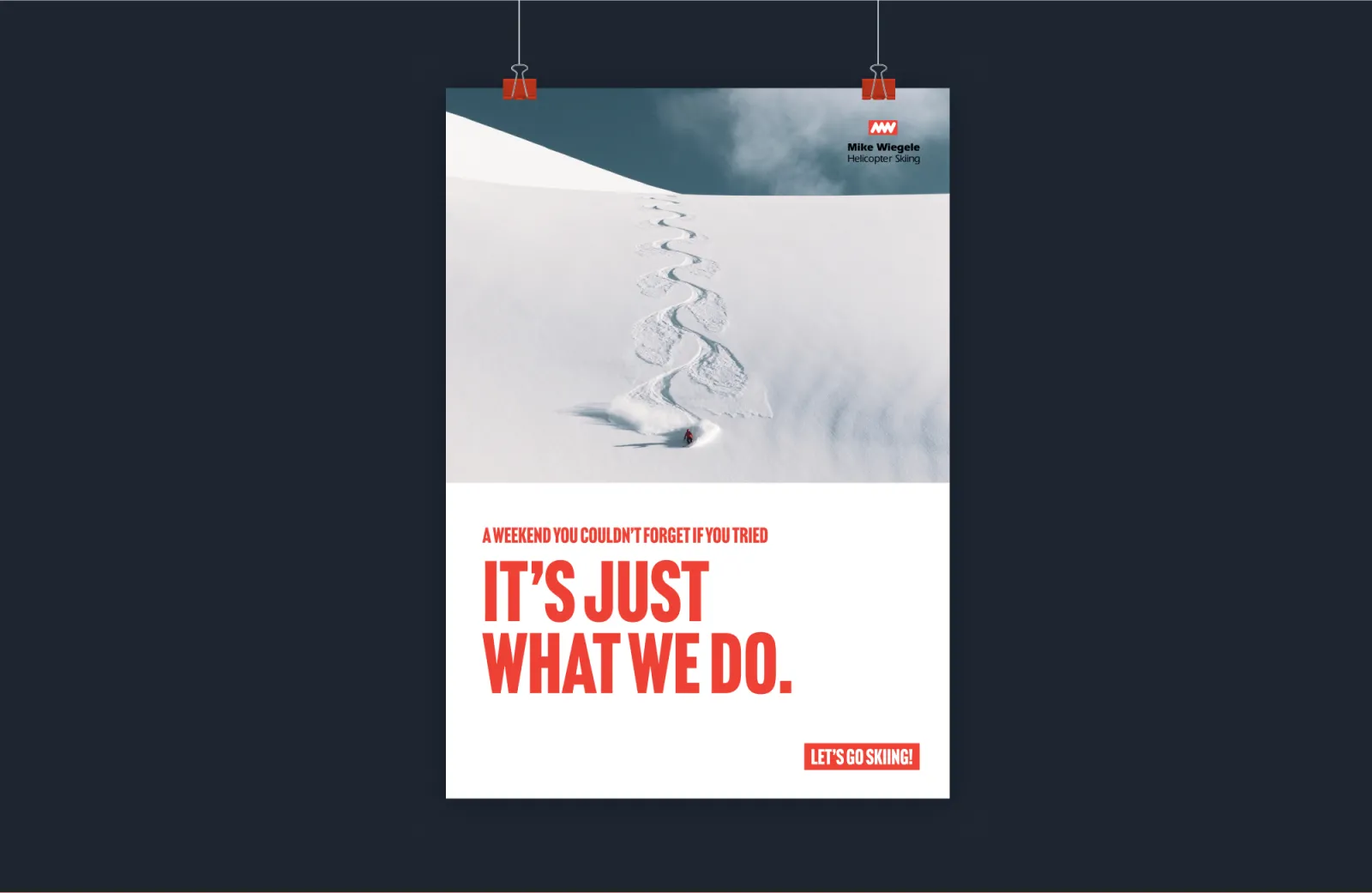 A poster mockup