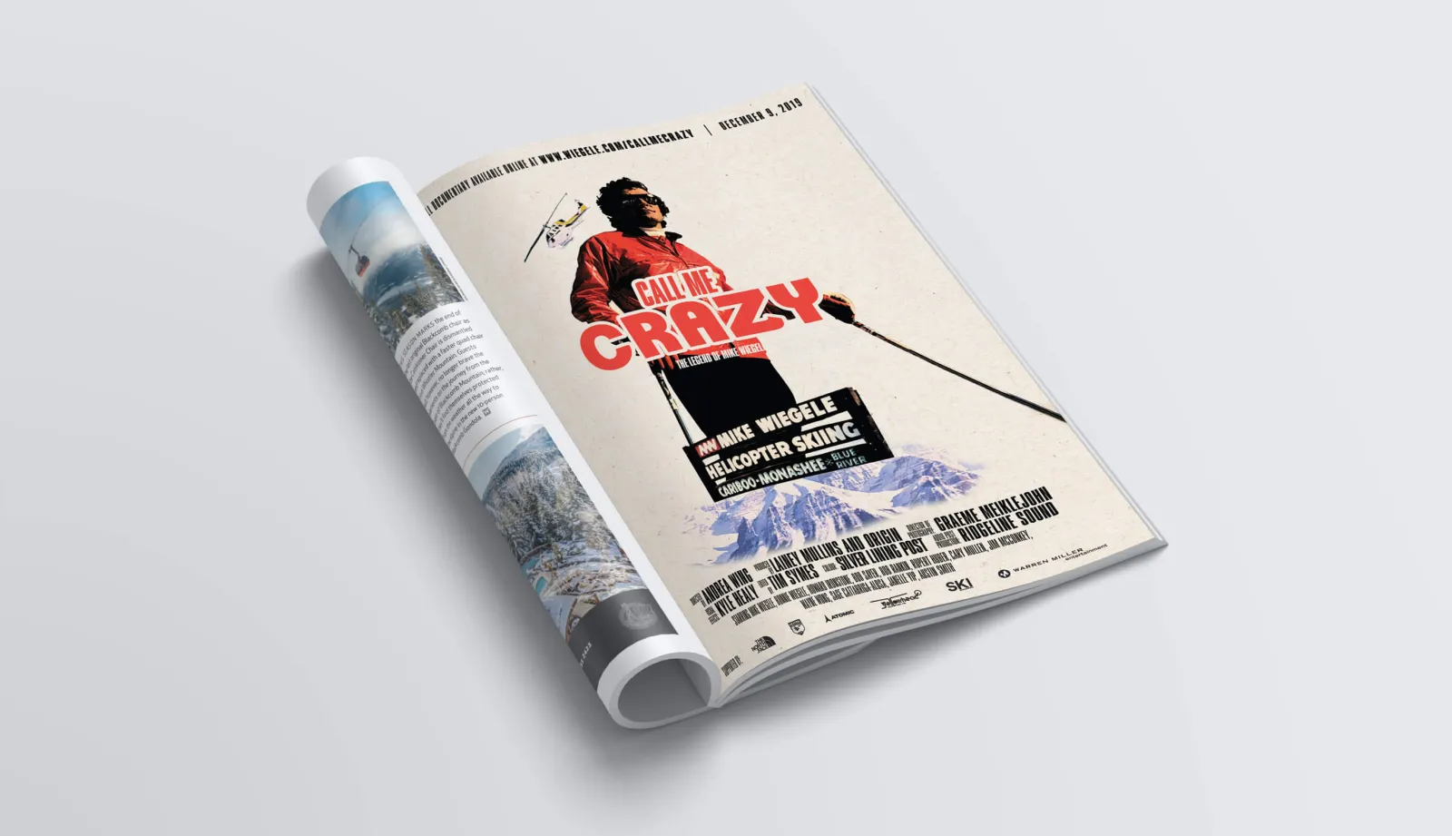 Call Me Crazy Print Ad