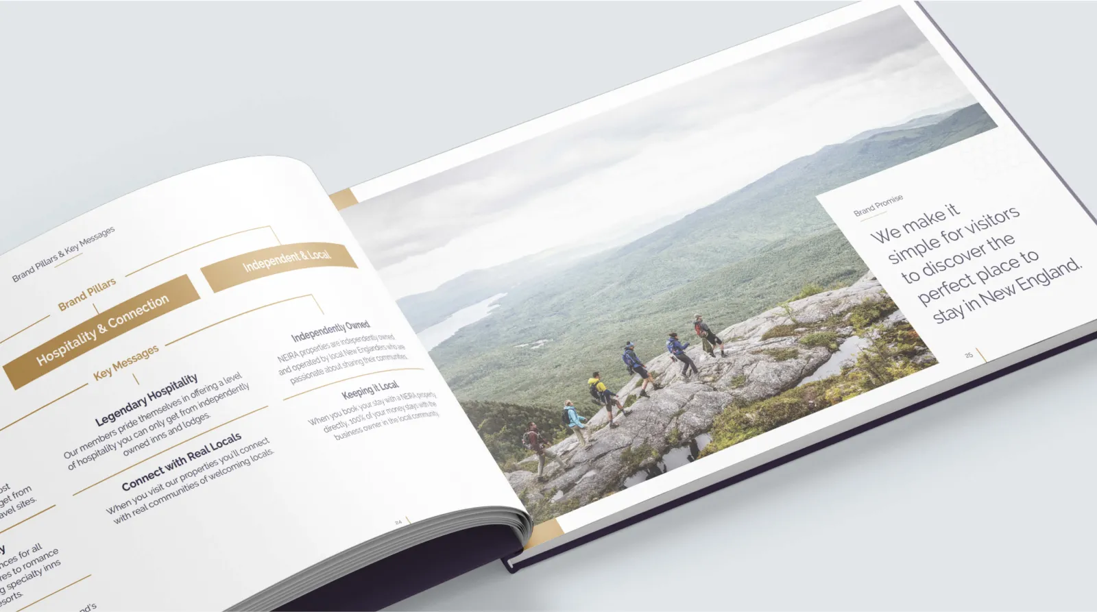 Brand platform mockup