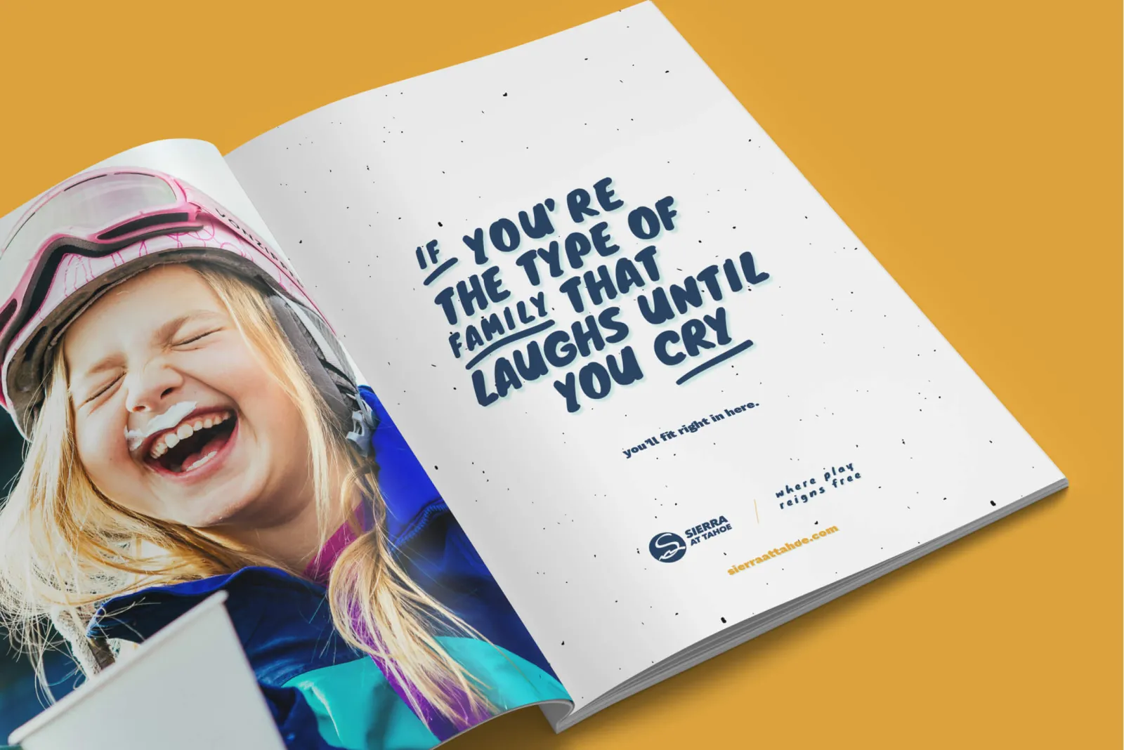 sierra at tahoe campaign print ad