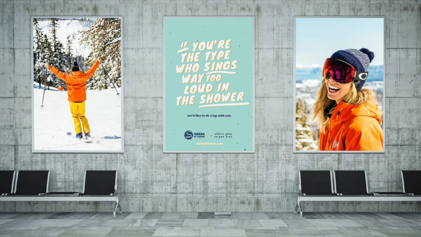 sierra at tahoe subway billboard ads