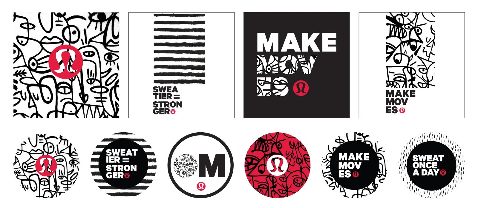 Lulu In Motion Stickers