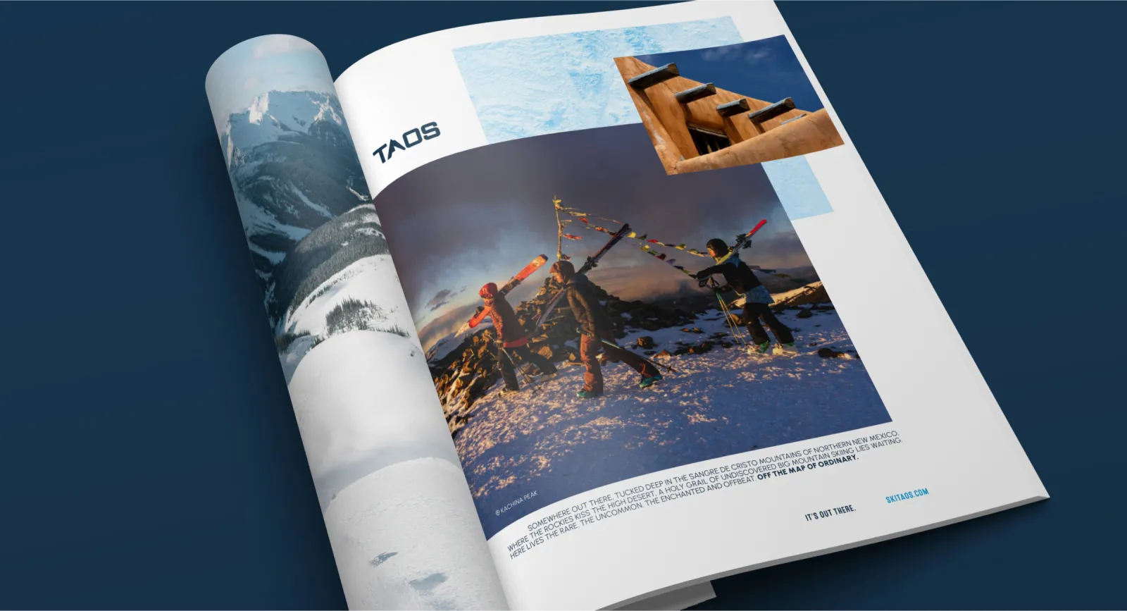 Taos campaign print ad