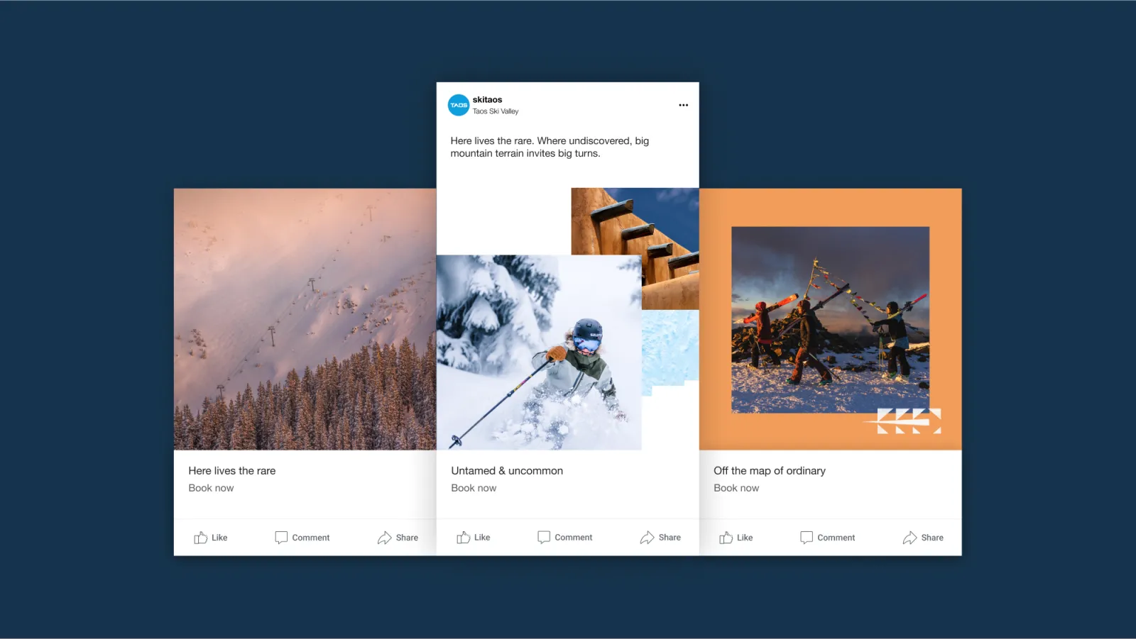 instagram carousel showing campaign creative
