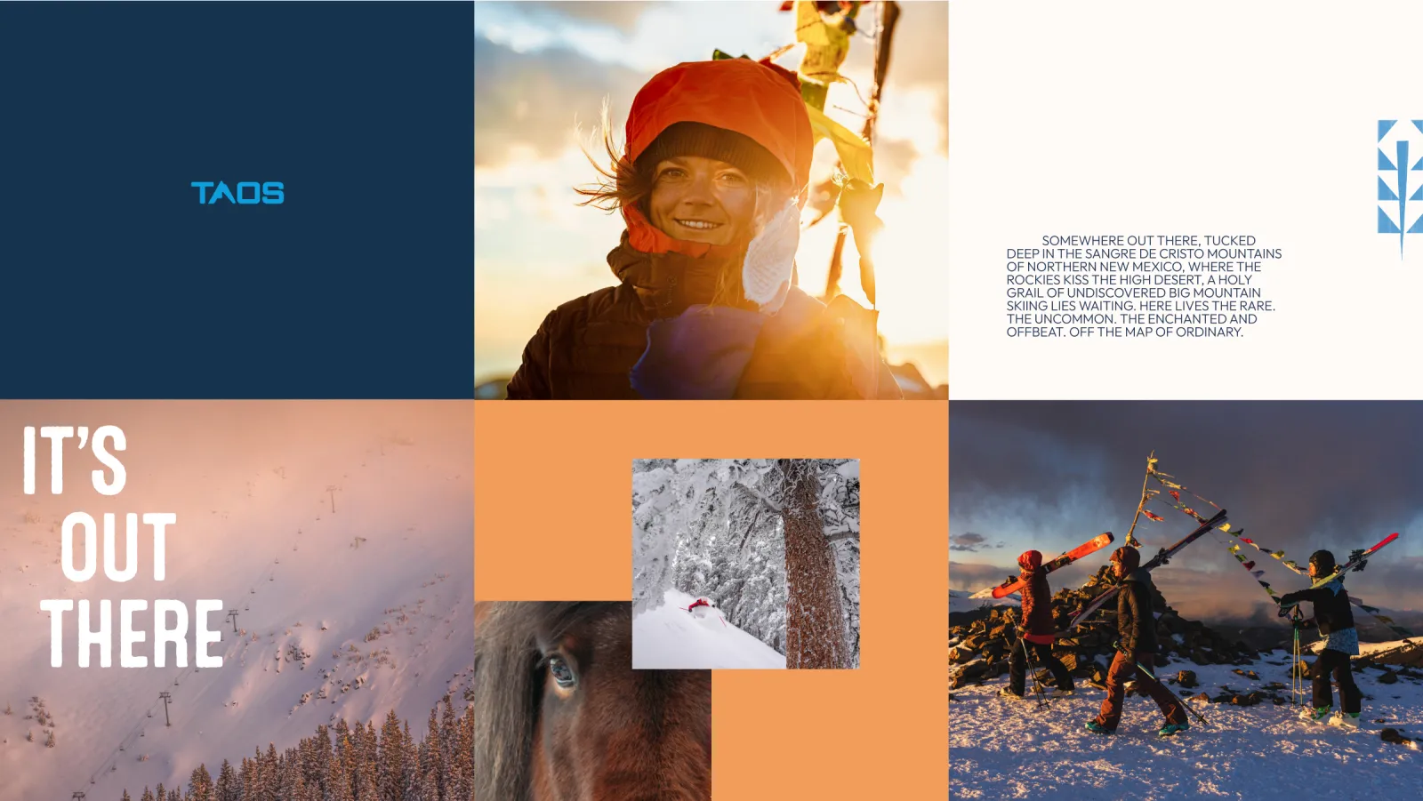 brand creative collage