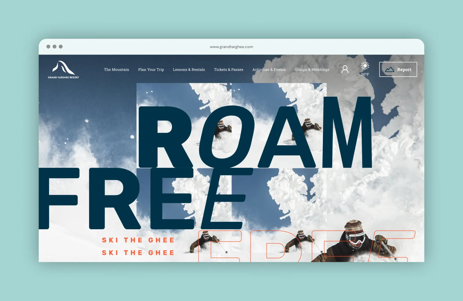 Grand Targhee website 1