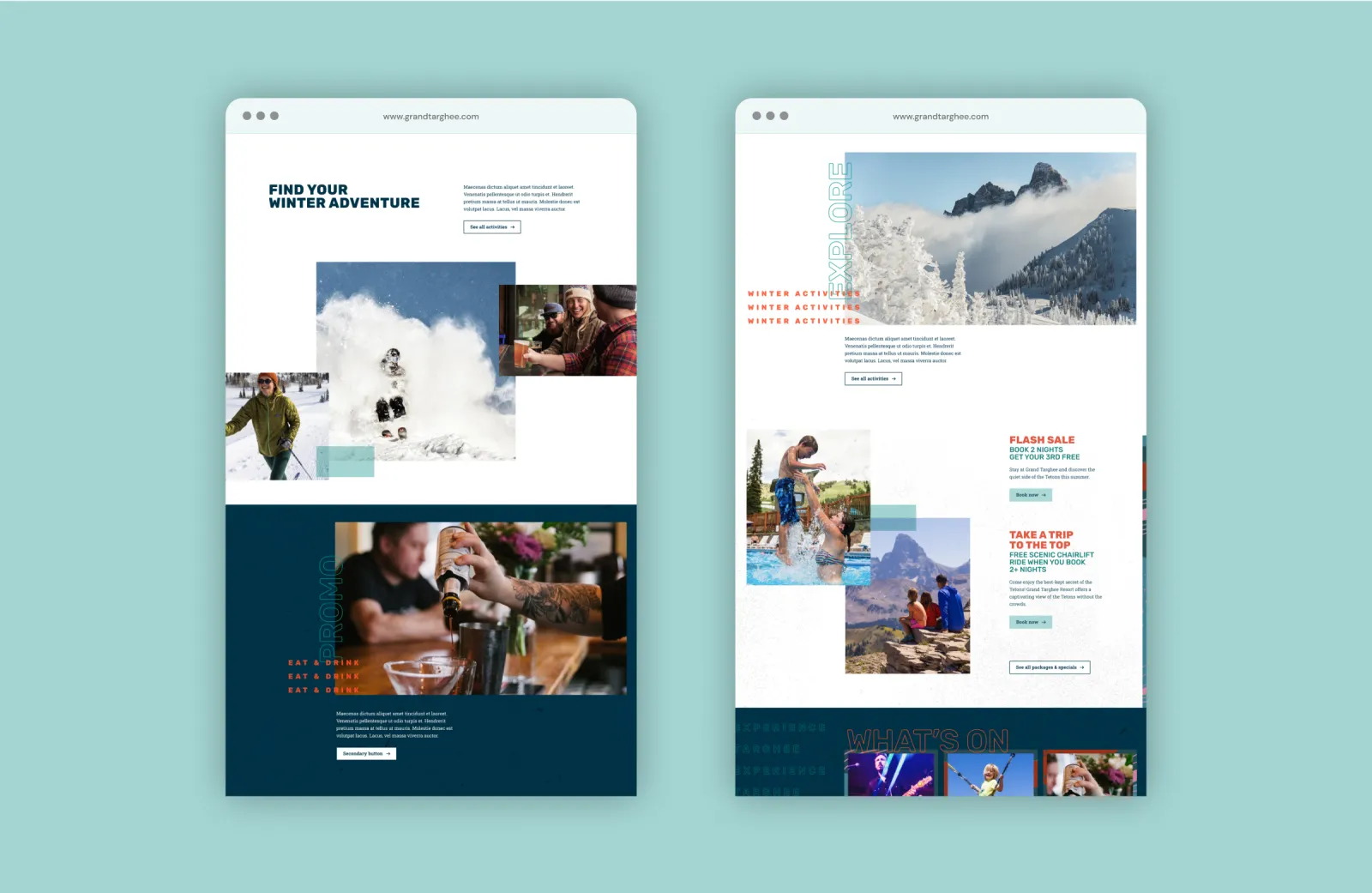 Grand Targhee website 3