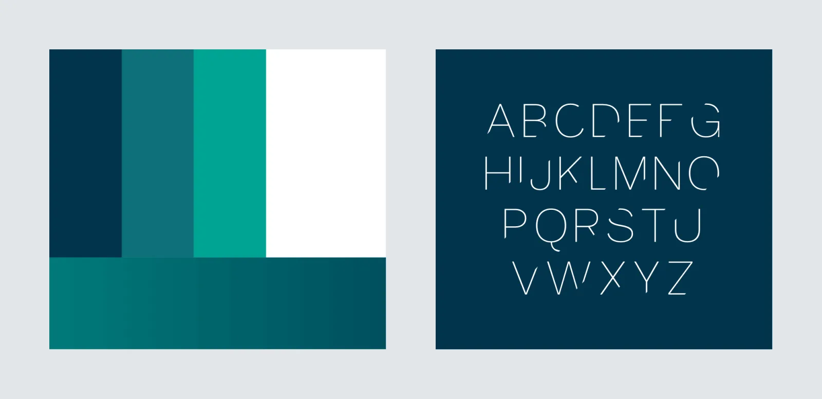 Tourism Whistler colours and custom font