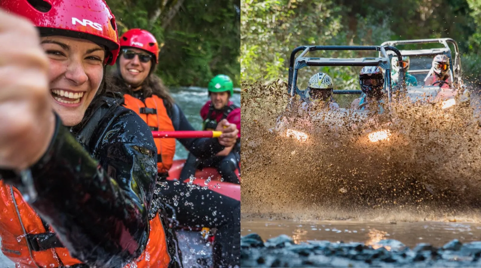 thrilling rafting and AVTing pictures