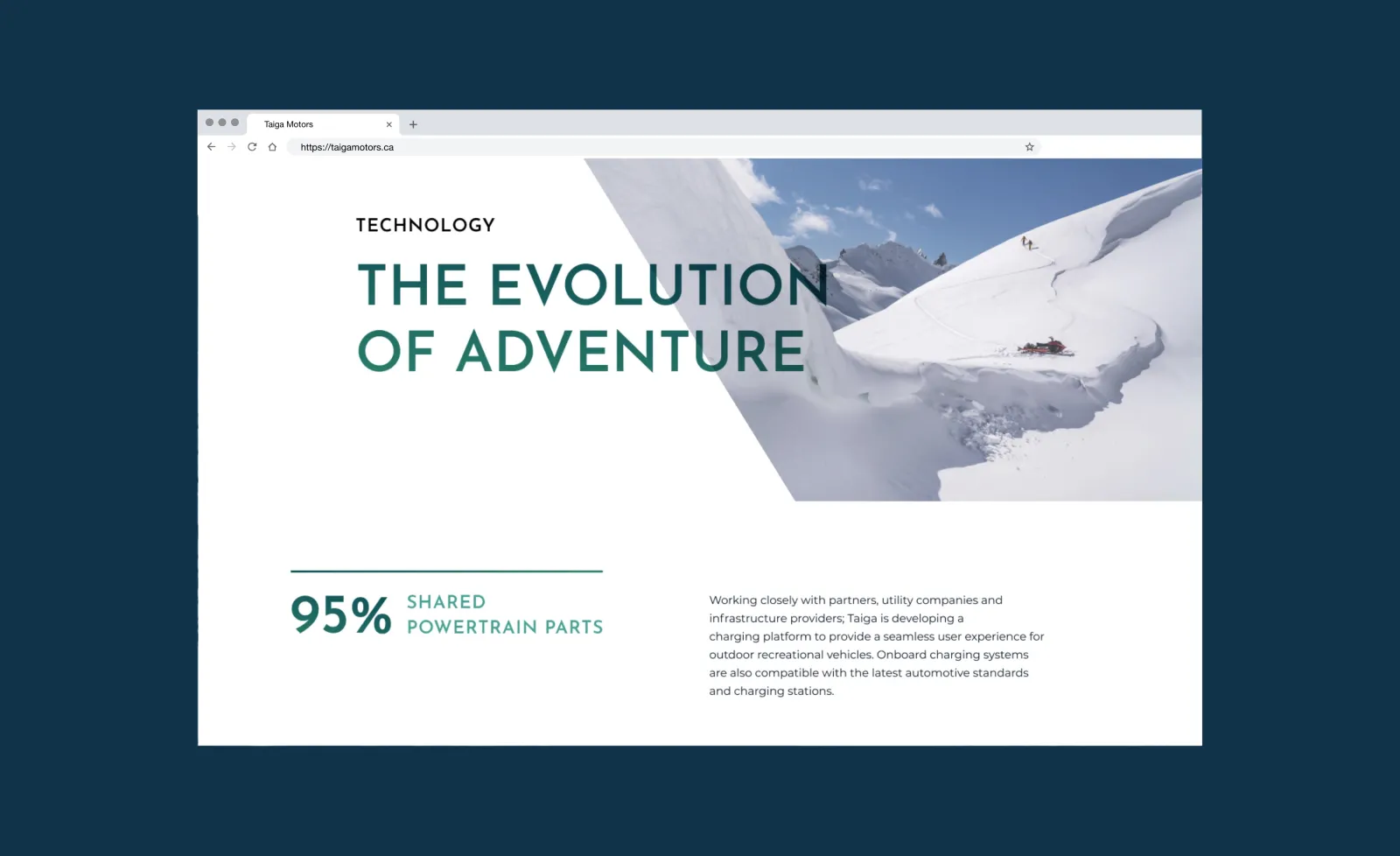 Taiga Website Launch