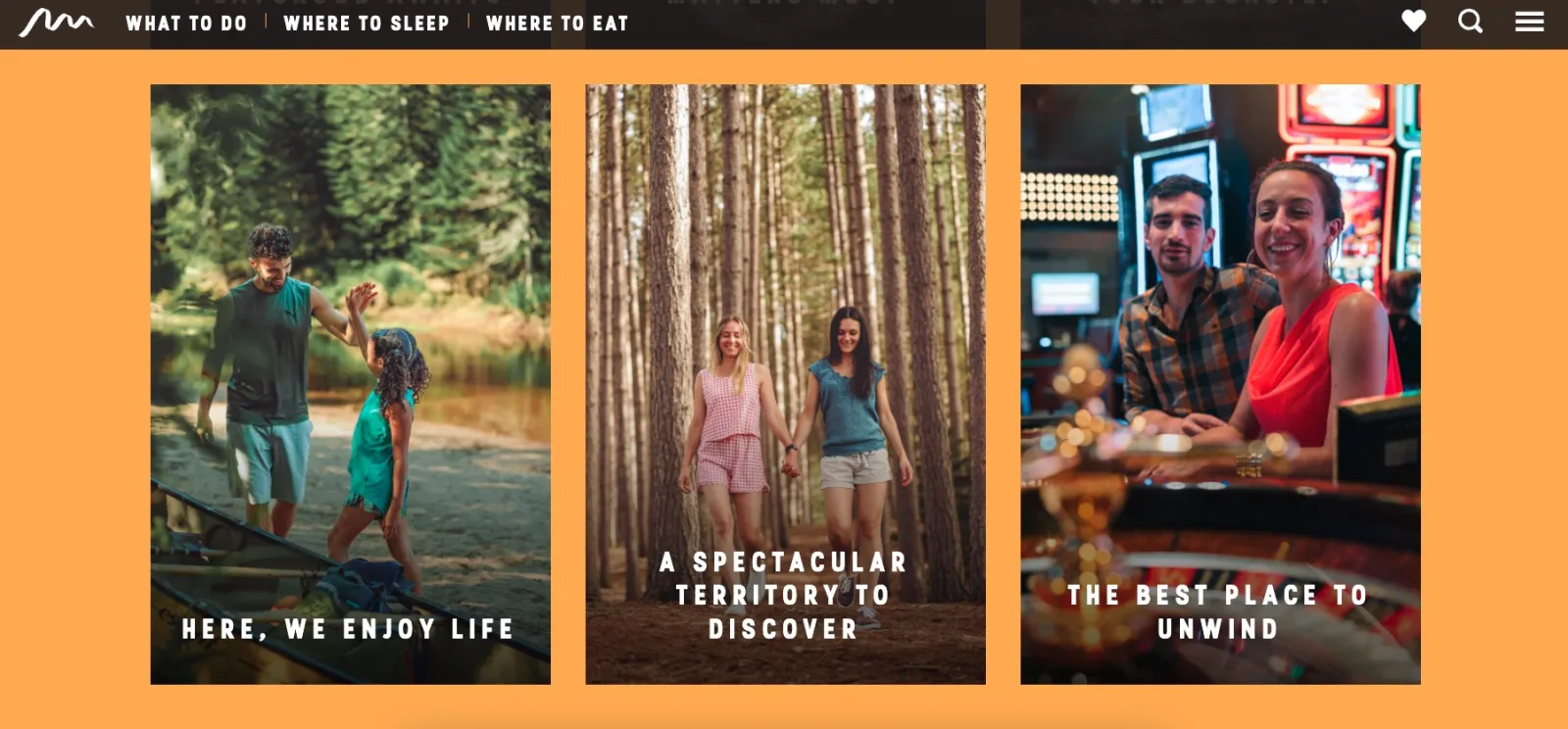 Tremblant DMO Website Screenshot