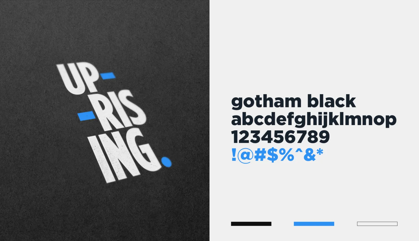 Uprising brand creative