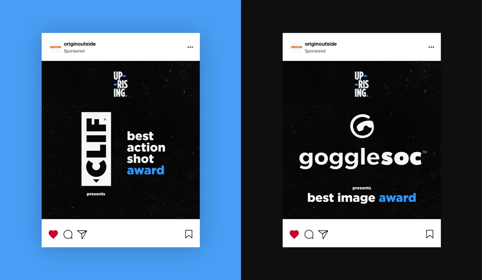 Uprising social posts