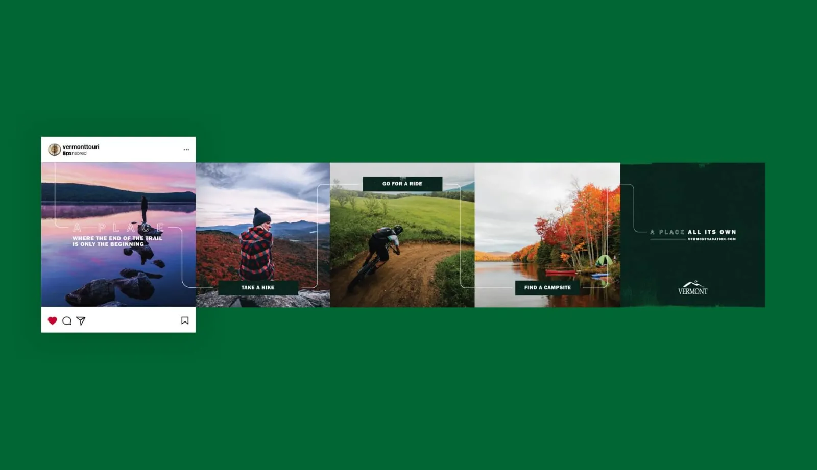 Social carousel mockup