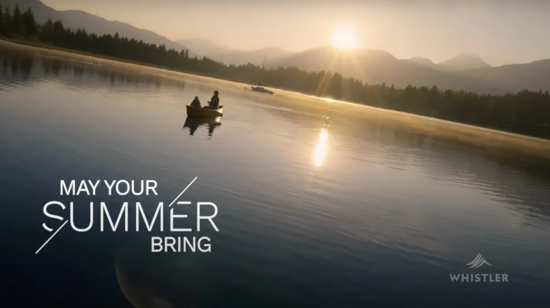 Tourism Whistler Summer Video Canoe on Lake