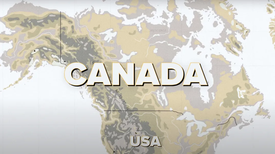 Map of Canada