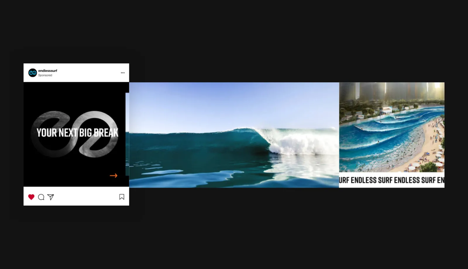 Endless Surf instagram carousel
