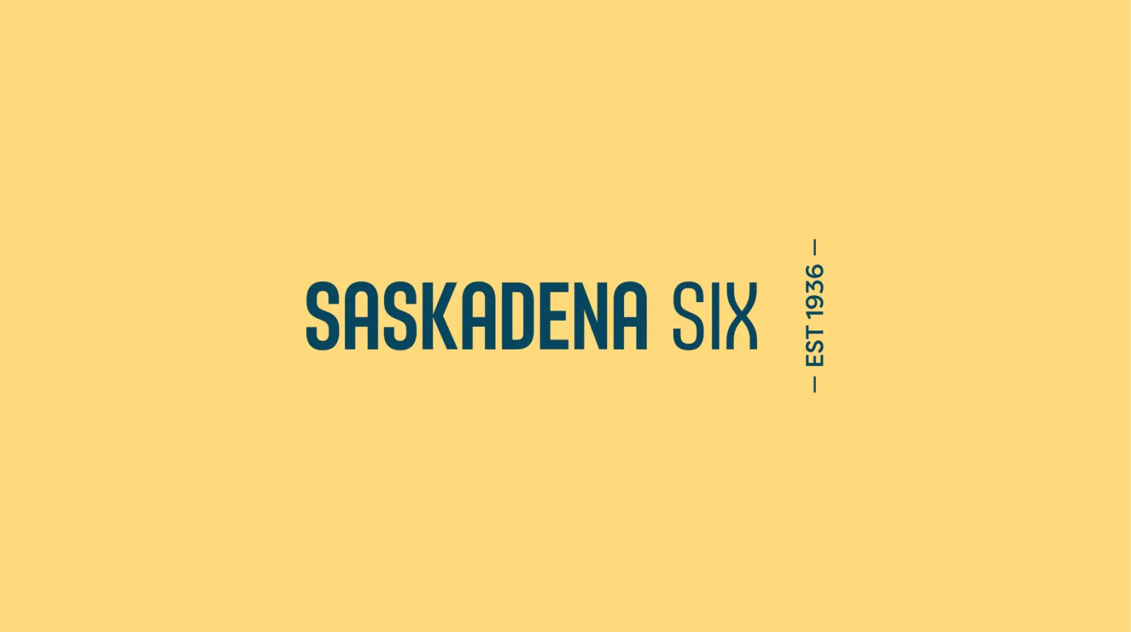 Saskadena Six wordmark