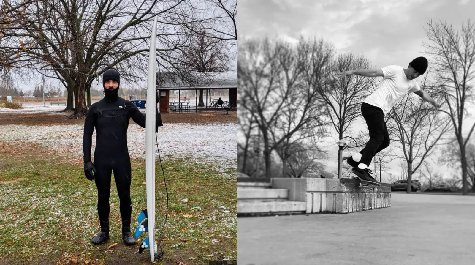 Steve getting outside