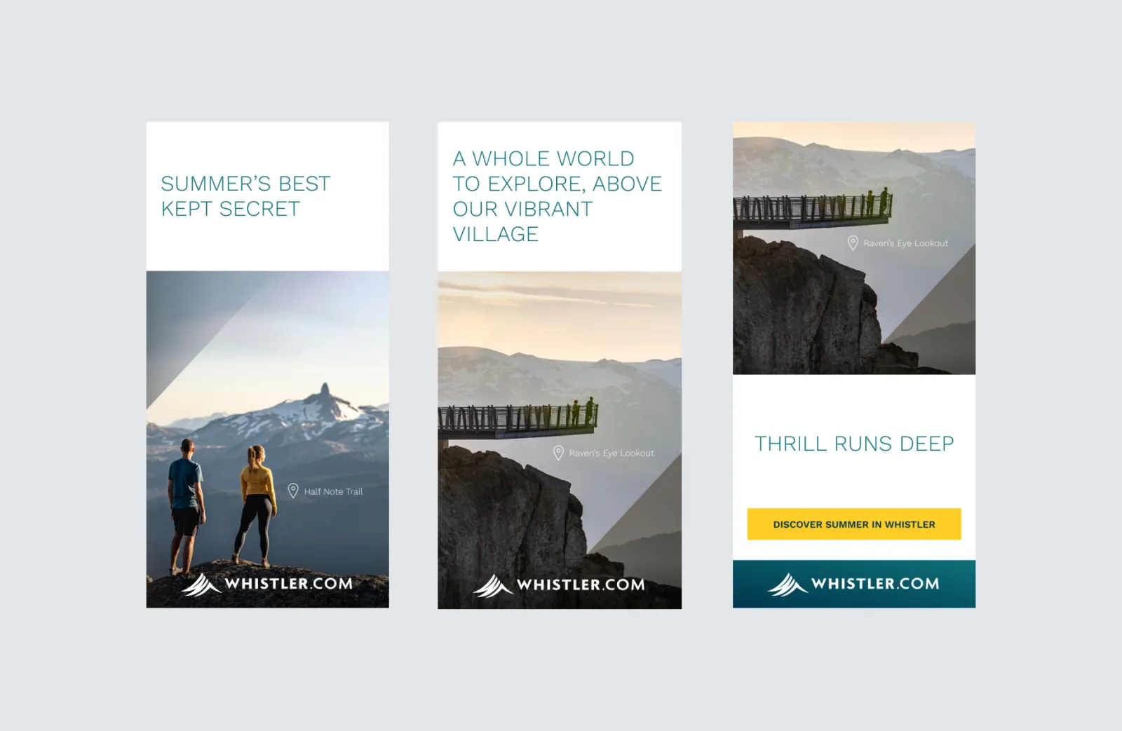 Story from tourism whistler campaign