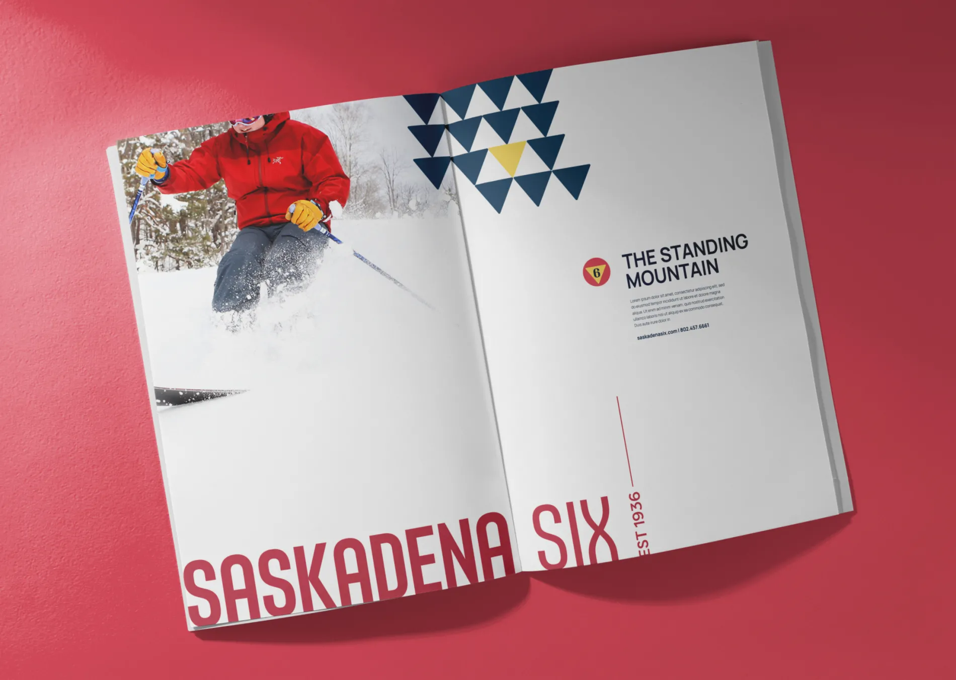 Saskadena Six print ad